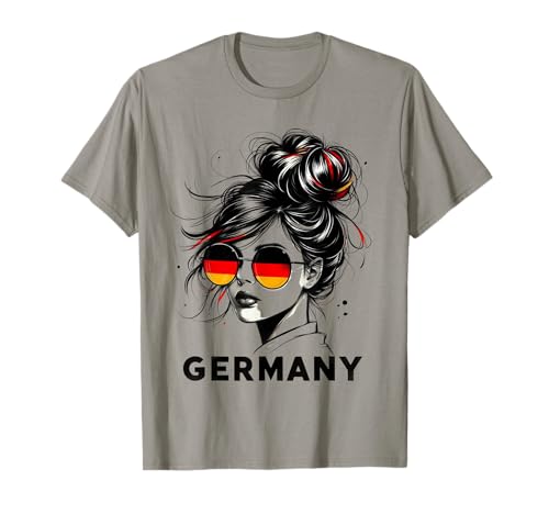 Deutschland für Mädchen Deutschland Flagge für Frauen Deutschland T-Shirt