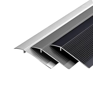 Yoeoefuo 2024 Aluminium Übergangsprofil 2 Stück