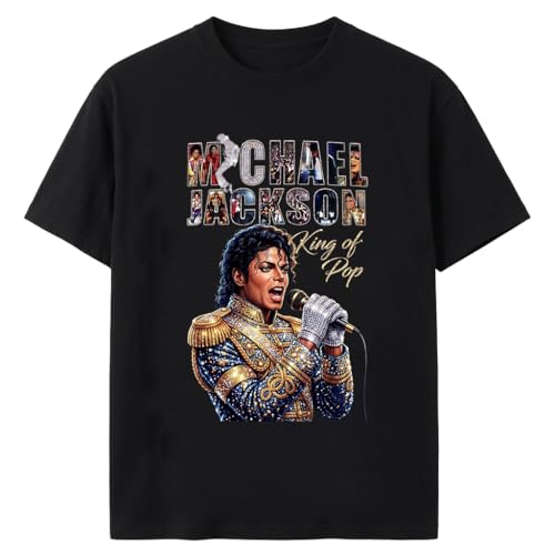Music Legend Graphic T-Shirt | Vintage Pop Icon Tribute Tee | Greatest Entertainer Fan Gift | Retro Concert Style Fan Apparel
