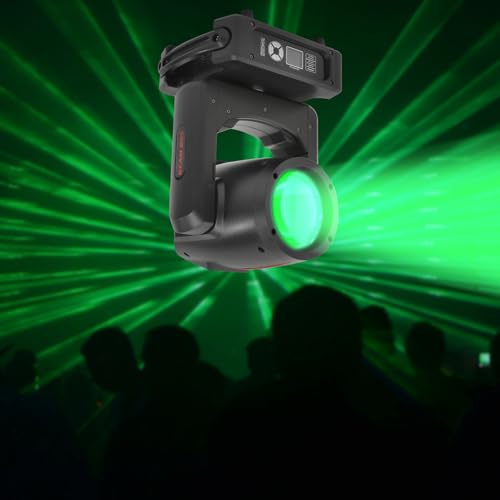 Luces de fiesta móviles, 295 W, luz de fiesta, DJ, luz LED para escenarios, Dmx, para fiesta, discoteca, boda, negro, estroboscópico, rotación, evento en vivo, espectáculo de luz, 13 colores de