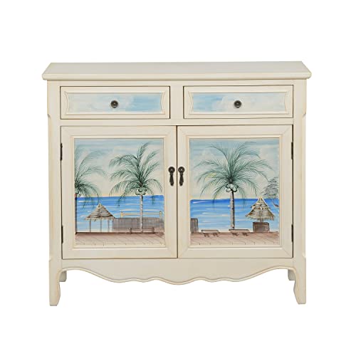 Coast To Coast 14124 Two Drawer Two Door Cupboard #TOP1