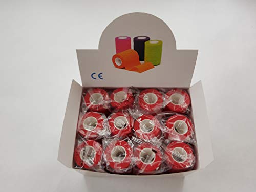 nilo zelfklevend verband - 12 rollen 10cm x 4,5m zelfklevend, elastisch ademend verband, hoefverband, gipsverband… - Image 8