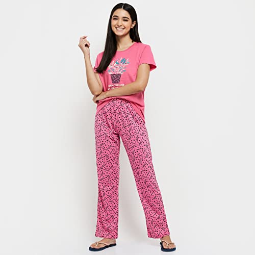 Image of Max Cotton Women Printed Casual Style Pyjamas
