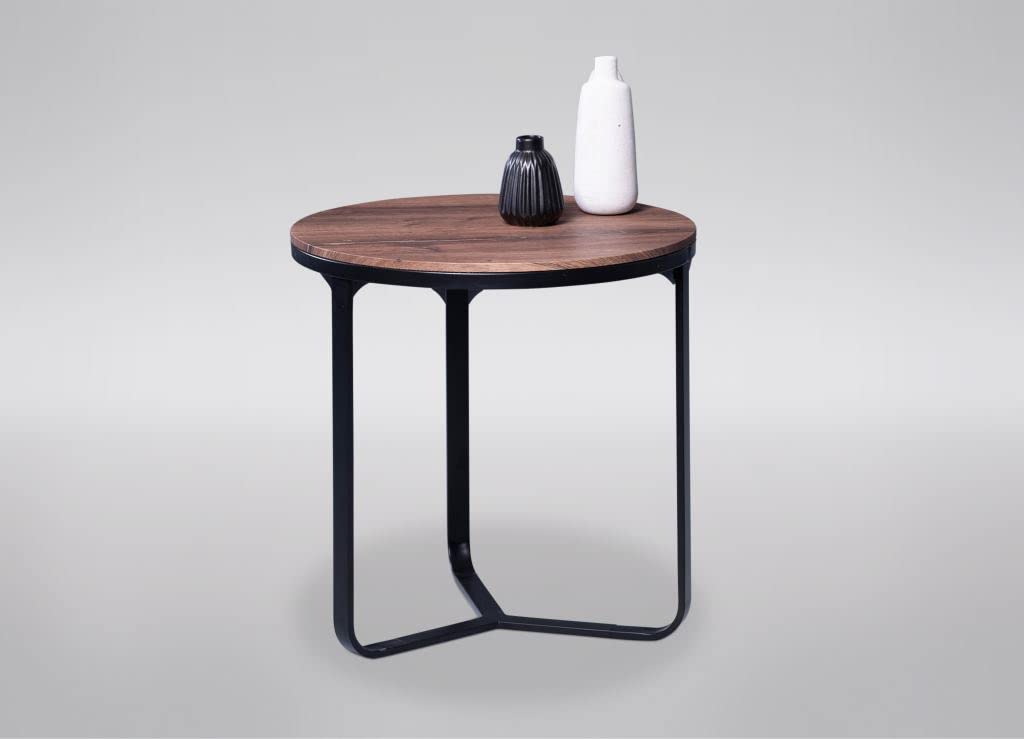 Table Basse en métal Noir compacte pour petit espace Boston 1