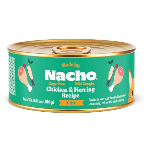 Made by Nacho Premium Wet Cat Food Grain-Free Pate Cans