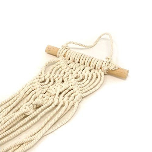 Yueton PLANTPOT-CTHANGER-1PC 1 Piece Macrame Pot Plant Hanger Indoor Outdoor Hanging Planter Basket Braided Cotton Rope thumb #1