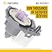 PartsBroz WD19X24651 Drain Pump Assembly - Compatible With GE General Electric Hotpoint Dishwasher - Replaces AP6798009 PS12582711 - Ultra Durable Replacement