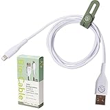 USB to Lightning Cable - 3.0A Fast Charger with High-Speed Transfer & Sync Data - USB to LTG Charging Cord - Phone Case Friendly Connector, Compatible with iPhone, iPad, & iPod - 6.5ft
