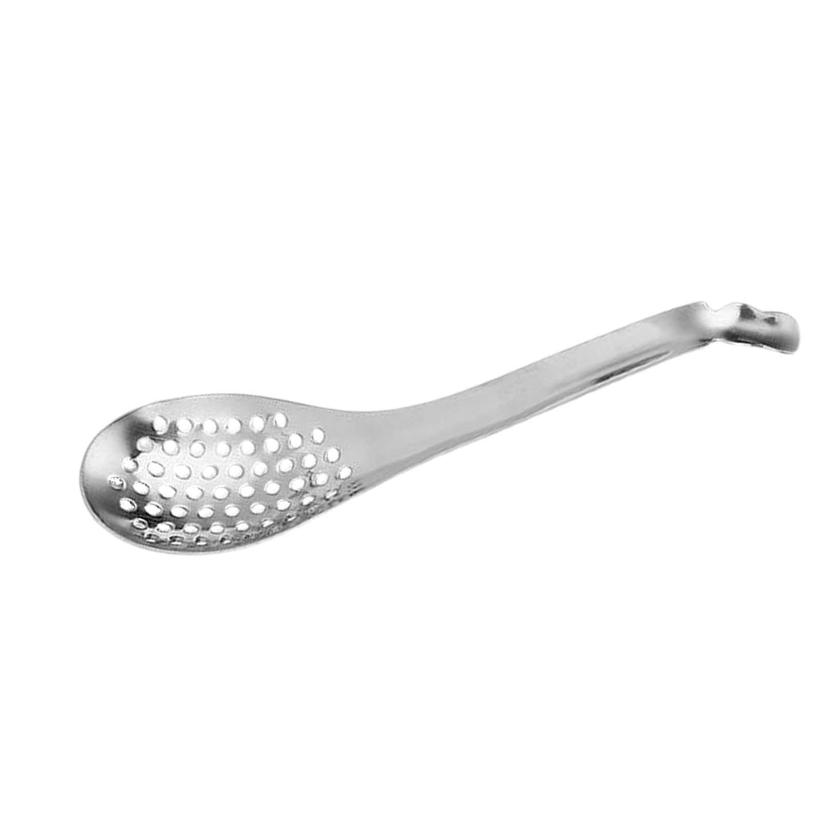 Spherification Spoon Stainless Small Slotted Spoons for Curry Sauces Cereals Argent |Home & Garden | Kitchen, Dining & Bar | Kitchen Tools & Gadgets | Cooking Utensils