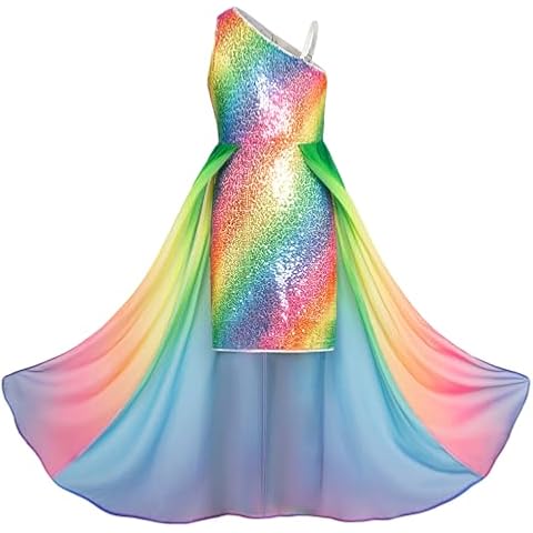 GRACE KARIN Sparkly Sequin Princess Dress Cover