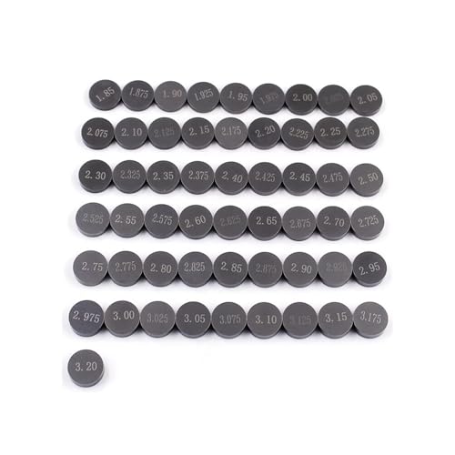 Kit cale de valve réglable 10mm pour moto Ha V-Rod avec 110 pièces de réglage précis
