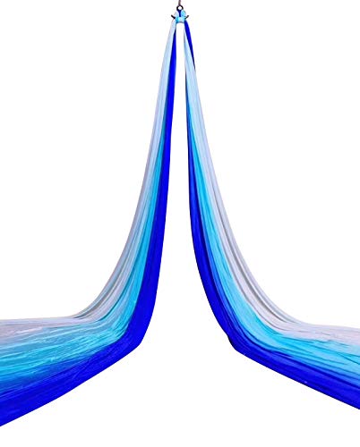 Dasking Premium Aerial Silks Equipment - Safe Deluxe Aerial Kit (Multicolor-D) #TOP1