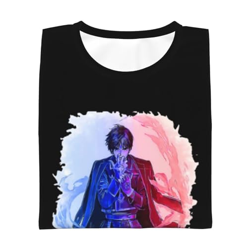 Children's Tee Cute Short Sleeve Tshirts for Full Metal Alchemistes Top4