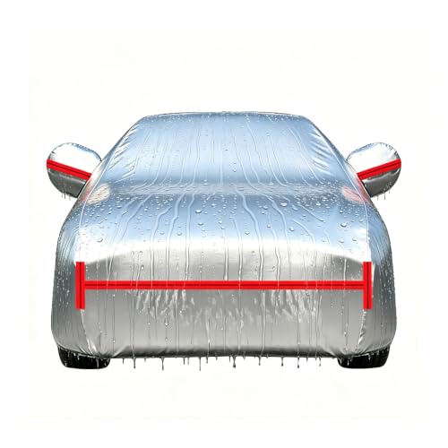 Housse de Voiture pour Renault R5 Gordini 1976-1981, Bâche de Protection Auto Imperméable Respirant, Résistant Pluie Neige Poussiè Housse Voiture Extérieur Toutes Les Saisons FDD4