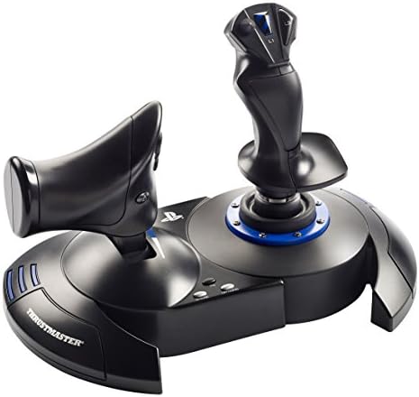 （16:00時点） 【Playstation公式ライセンス商品】Thrustmaster スラストマスター フライトスティック T Flight Hotas 4 PS5 PS4 PC 対応 フライトシミュレーター 着脱式スロットル プラグアンドプレイ 国内正規品1年間メーカー保証