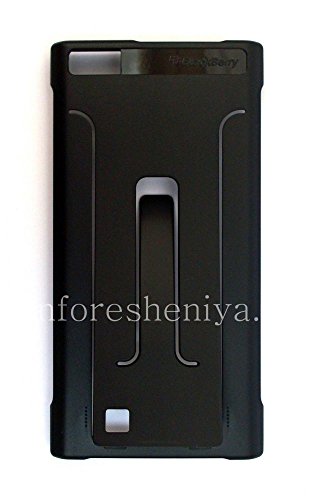 Genuine BlackBerry Flex Shell Case Cover for BlackBerry Leap - Black (ACC-60114-001)