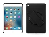 Griffin iPad Mini 4 Case with Built-in Rotating Hand Strap, AirStrap 360 Degree Rotational Case, Black