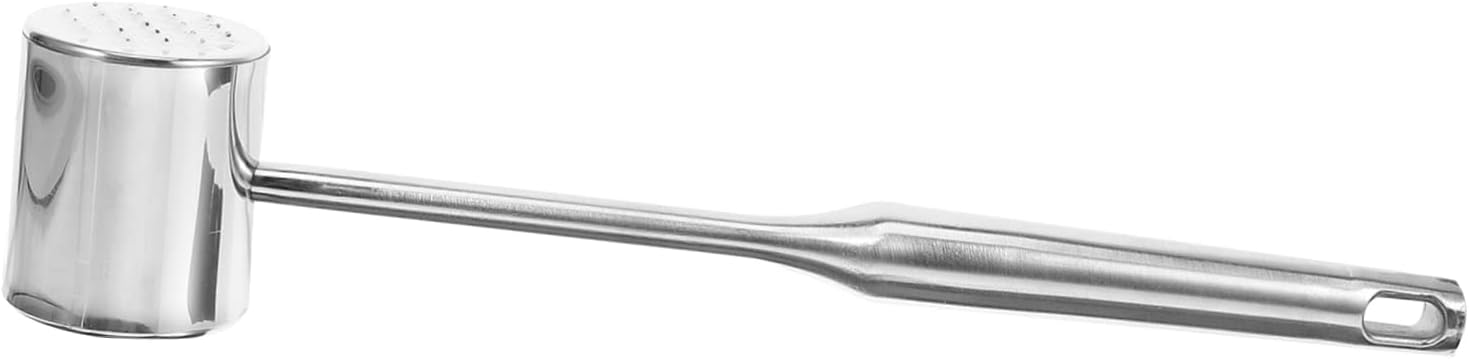 Stainless Steel Meat Pounder Tenderizer Mallet Kitchen Tool for Beef Chicken