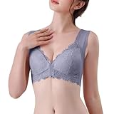 Mashaouyo Drahtlose BHs für Damen, wiederverwendbar, Korsett-Top, Bügel-BH, Top, Weste, Tops, atmungsaktiv, Übergröße, Laufsport-BH, Damen, hochschlagfestes T-Shirt, täglicher Schlafkomfort, Bralette,