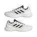 Adidas Men's Gamecourt 2.0 Tennis, White/Black/Aurora Plum, 5.5