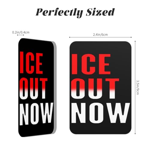 Imán decorativo rectangular para refrigerador acrílico miniatura 5