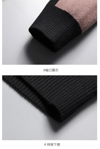 Men Knitted Cardigan for Loose Fit Outerwear Sweater Men's Top3