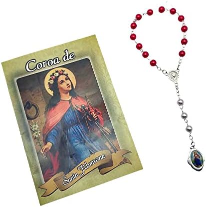 Terço Medalha Duas Cruzes Com Caixinha Personalizada