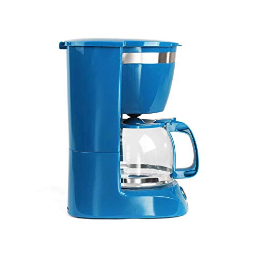 LIVOO Feel good moments - Cafetera eléctrica DOD163B Azul