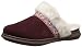 Spenco Women's Nordic Slide Mule, Bordo, 7 M US