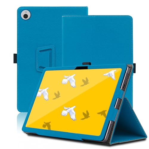 Case for Wacom MovinkPad 11 11.45 inch Wacom MovinkPad 11 Tablet Case Folding Stand Protective Cover with Pencil Holder and Wrist Strap Full Protection. (Light Blue)