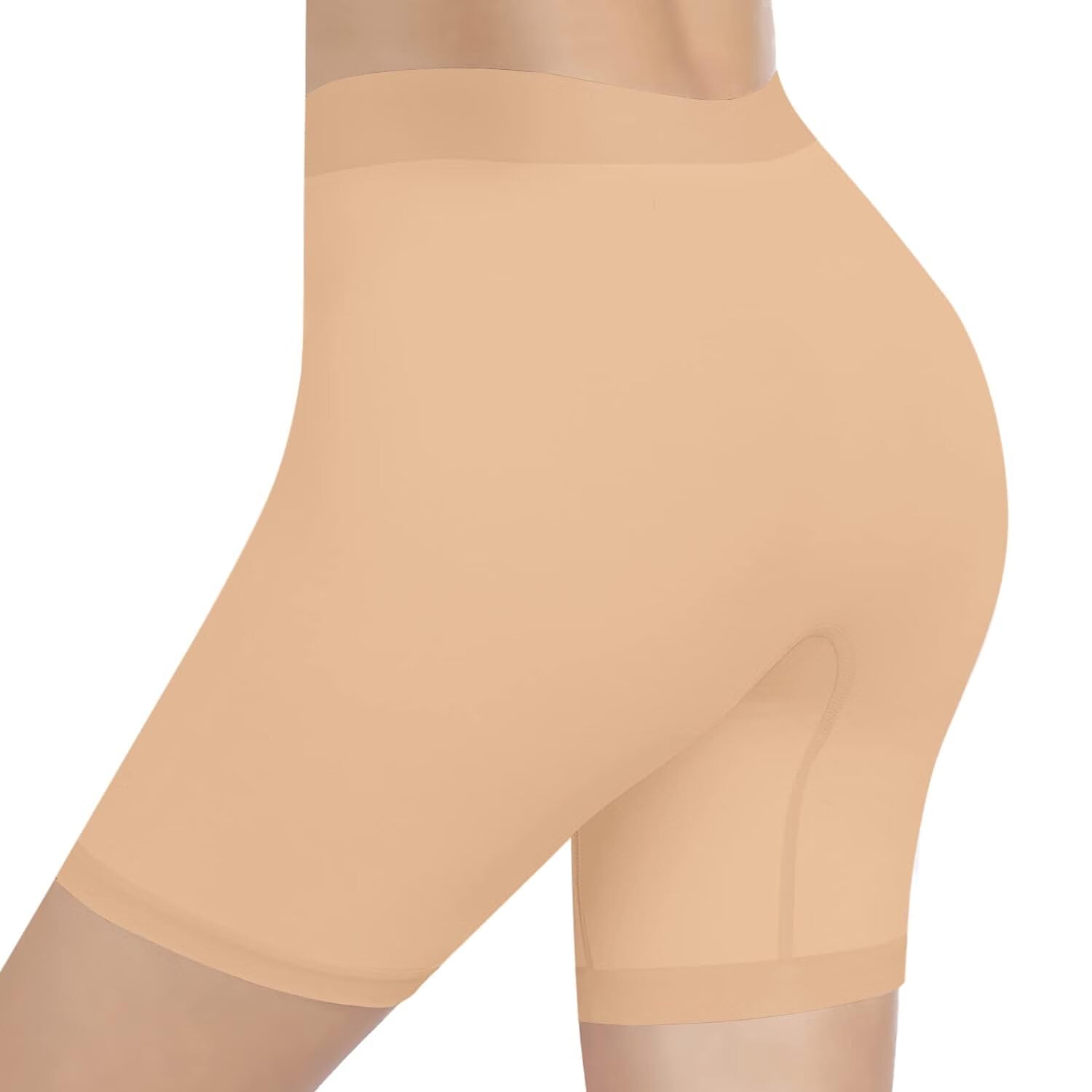 shaperx Women’s Premium Cotton Spandex Mid Waist High Coverage Shorties – Stretchy Gym & Cycling Tights-picture-35