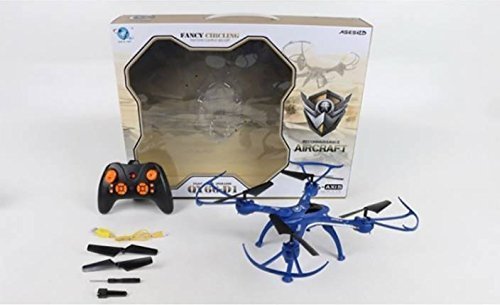 AIRCRAFT QY66-D1 Drone in blue with accessories