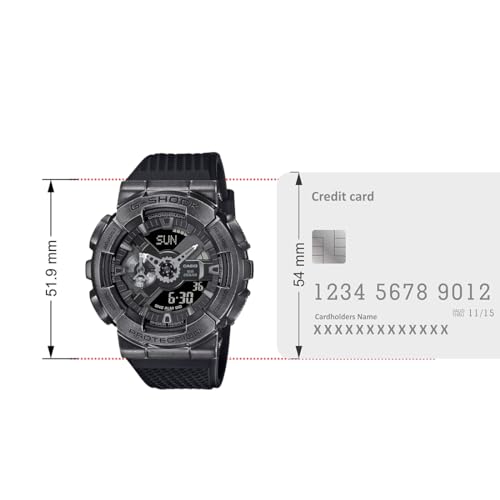Casio G-Shock Analog-Digital Black Dial Men GM-110VB-1ADR (G1456) - Image 6