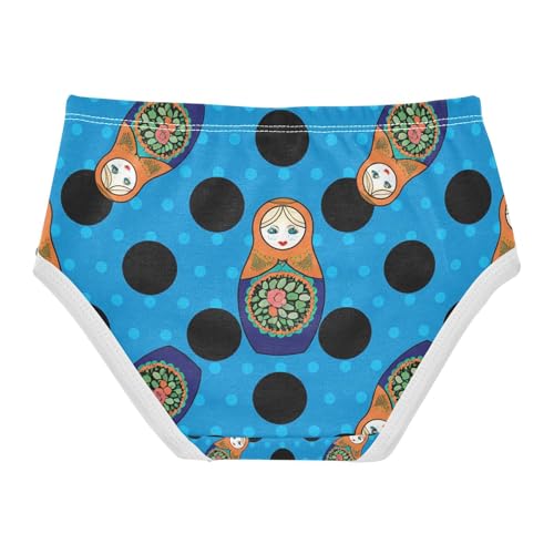 Russian Nesting Dolls Floral Toddler Girls's Underwear 2T 202c13722