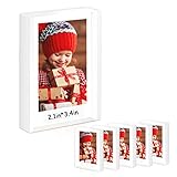 Umtiti 2×3 Mini Acrylic Picture Frames, 6 Pack Cute Polaroid Picture Frames, Desktop & Tabletop...