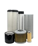 HERO Maintenance Filter Kit For Yanmar VIO35-2 Excavator Filters Compatible With OEM 11980812520