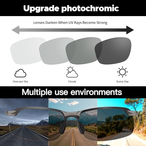 Myiaur Polarized Photochromic Z87 Sunglasses for Men, Day and Night Safety Sun Glasses UV 400 Protection3
