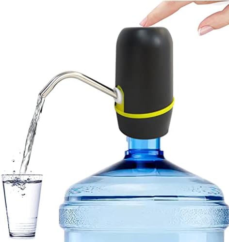 Water Dispenser 5 Gallon Pump Carrying Pouch for Camping Water Jug Dispenser BPA free Water Gallon Dispenser Automatic USB Charging Ideal for Outdoor or Kitchen - GRABOTE