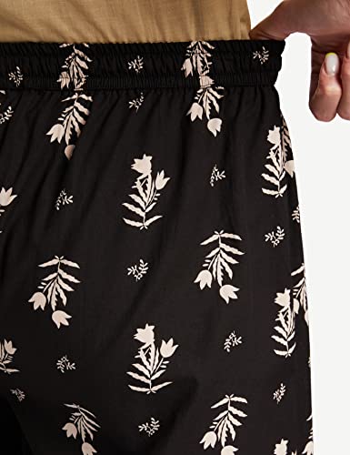 Image of Amazon Brand - Myx Women's High Rise Cotton Relaxed Fit Palazzo (Available in Plus Sizes)