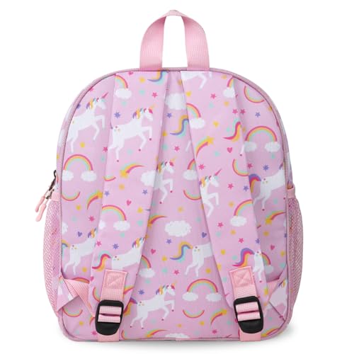 Image of Toddler Girls Backpack 4-6: Preschool Kindergarten Bookbag, Lightweight Unicorn Kids Travel Backpack