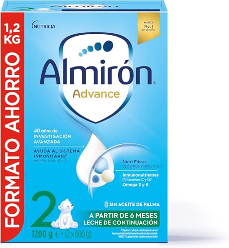 Almirón Advance 2 Leche De Continuación En Polvo, Desde Los 6 Meses, 1200 Gramo