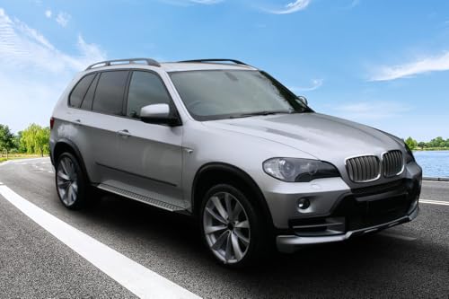 Estribos laterales de aluminio para BMW X5 E70 miniatura 2