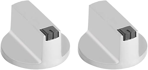 Diyeeni Pomo de estufa, 2 pomos de aleación de zinc de 0.236in, control de interruptor de estufa de horno, para estufa de gas, horno, cocina