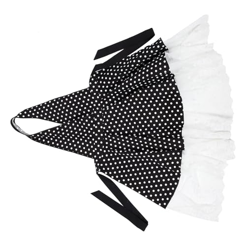 Tablier de cuisine GARVALON en coton de qualité supérieure au design vintage rétro