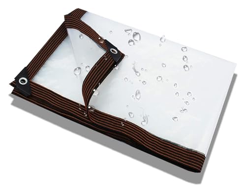 Bâche transparente imperméable en PVC 12S protégeant efficacement la serre