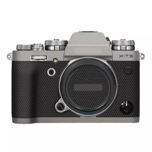 Autocollant anti-rayures Fujifilm X-T3 couleur titane pour protection boîtier photo