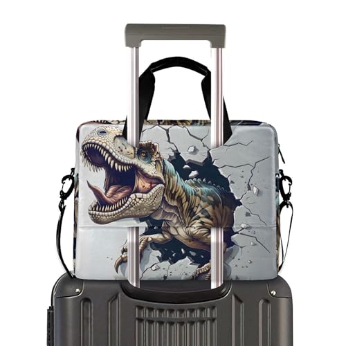 ALAZA funda para laptop con diseño 3D T-rex miniatura 3