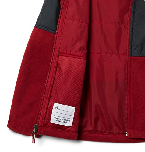Image of Columbia Kids' Collegiate Flanker Overlay Fleece Jacket