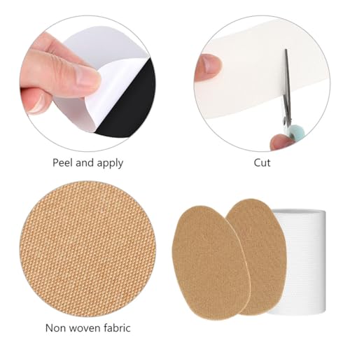 Image of DOITOOL Dog Ear Support Kit with Adhesive Ear Posting Patches for Puppies and Dogs Correction Tool for Natural Suitable for All Breeds and Ages
