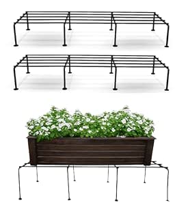 NH10 DESIGNS 24-Inch Plant Stand, Anti-Rust Metal and Ideal for Plant ...